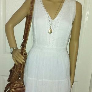 White Cotton Dress